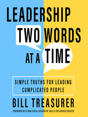 cover image of Leadership Two Words at a Time
